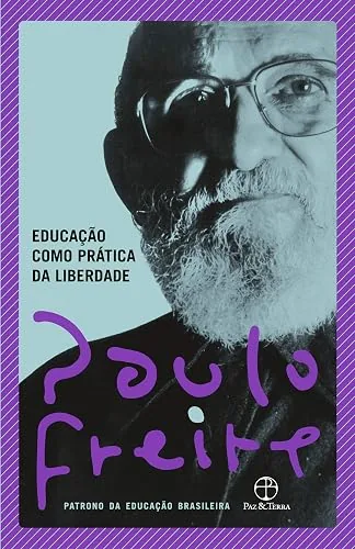 Capa do livro Educação como Prática da Liberdade, de Paulo Freire