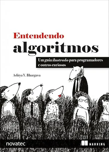 Capa do livro Entendendo Algoritmos, de Aditya Y. Bhargava
