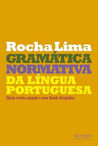 Capa do livro Gramática Normativa da Língua Portuguesa, de Carlos Henrique da Rocha Lima