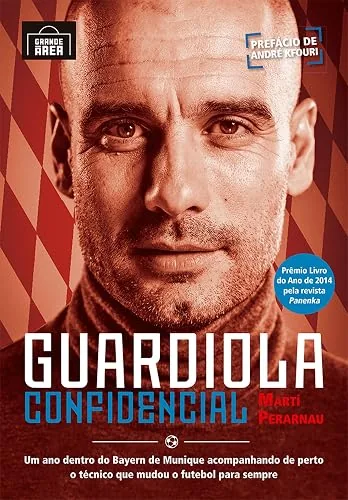 Capa do livro Guardiola Confidencial, de Martí Perarnau