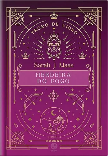 Capa do livro Herdeira do Fogo, de Sarah J. Maas