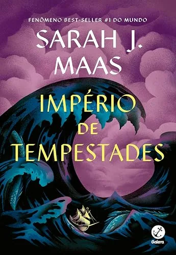 Capa do livro Império de Tempestades, de Sarah J. Maas