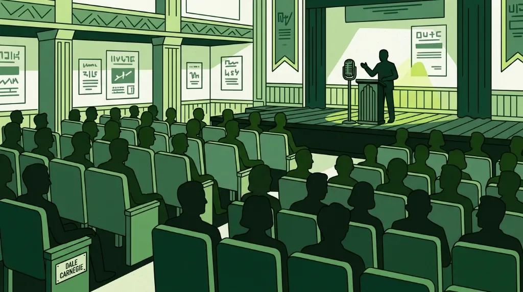 Ilustração de Os 10 Melhores Livros de Dale Carnegie (e Quais Ele Realmente Escreveu)