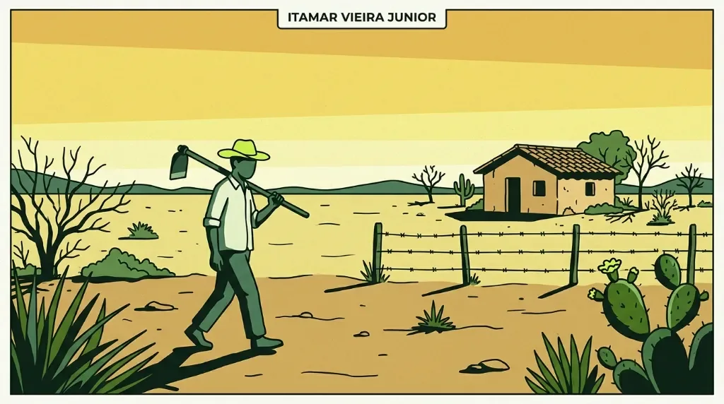 Ilustração de Top 7 Melhores Livros de Itamar Vieira Junior: Todos, do Melhor ao Pior