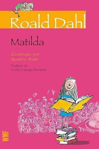 Capa do livro Matilda, de Roald Dahl