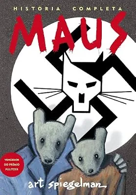 Capa do livro Maus, de Art Spiegelman