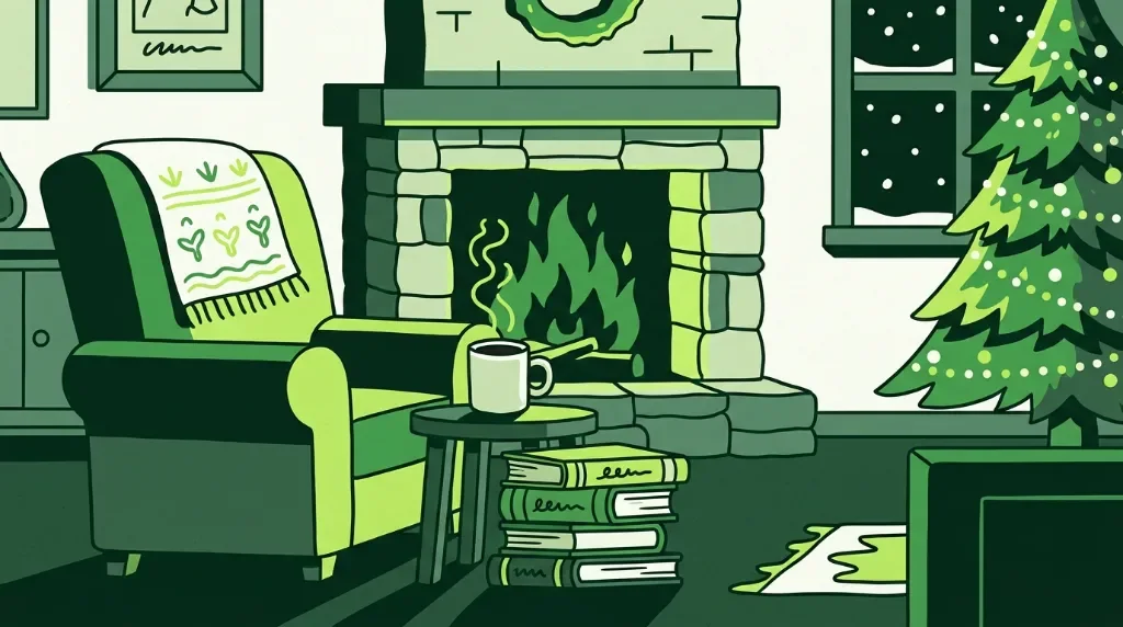 Ilustração de Os 10 Melhores Livros de Natal