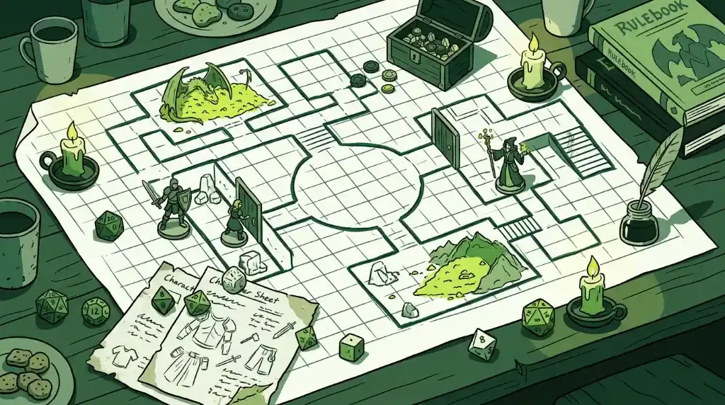 Ilustração de Os 10 Melhores Livros de RPG