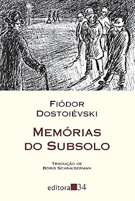 Capa do livro Memórias do Subsolo, de Fiódor Dostoiévski