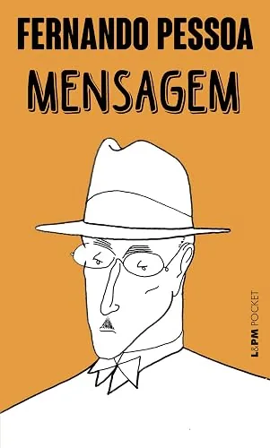 Capa do livro Mensagem, de Fernando Pessoa