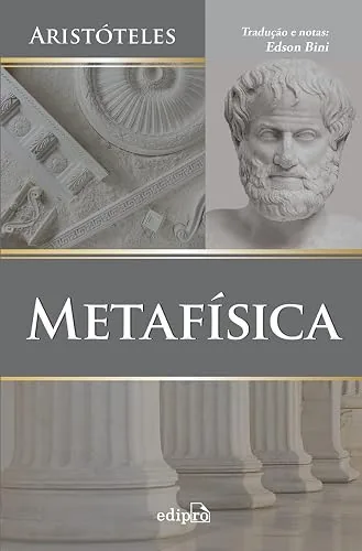 Capa do livro Metafísica, de Aristóteles