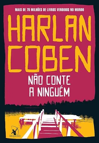 Capa do livro Não Conte a Ninguém, de Harlan Coben