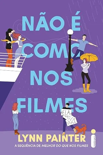 Capa do livro Não É Como nos Filmes, de Lynn Painter