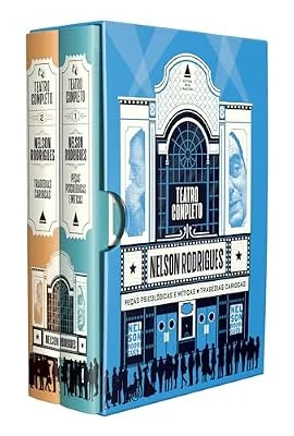 Capa do livro Teatro Completo Nelson Rodrigues — Box, de Nelson Rodrigues