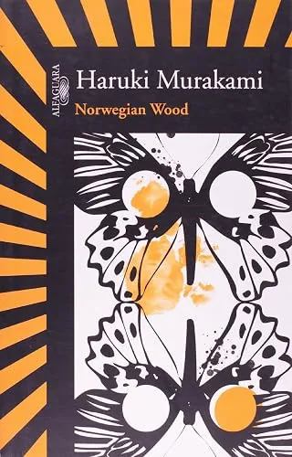 Capa do livro Norwegian Wood, de Haruki Murakami