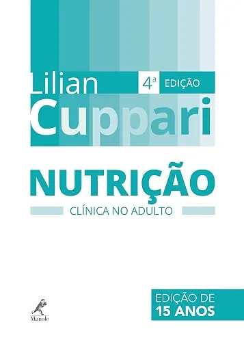 Capa do livro Nutrição Clínica no Adulto, de Lilian Cuppari