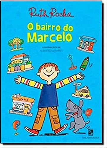 Capa do livro O Bairro do Marcelo, de Ruth Rocha