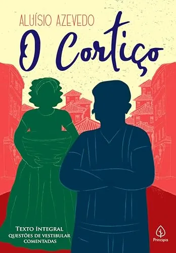 Capa do livro O Cortiço, de Aluísio Azevedo