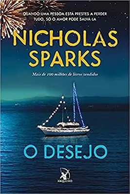 Capa do livro O Desejo, de Nicholas Sparks