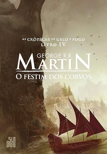 Capa do livro O Festim dos Corvos, de George R. R. Martin