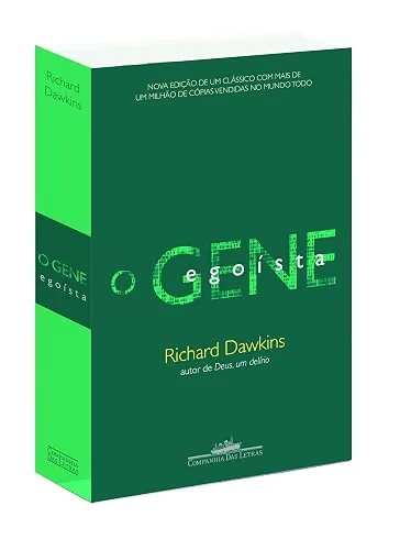 Capa do livro O Gene Egoísta, de Richard Dawkins