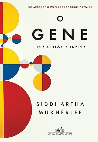 Capa do livro O Gene, de Siddhartha Mukherjee