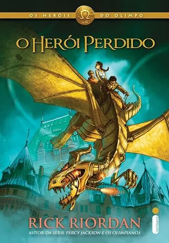 Capa do livro O Herói Perdido, de Rick Riordan