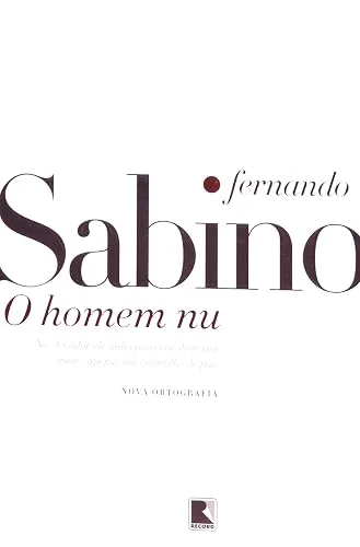 Capa do livro O Homem Nu, de Fernando Sabino