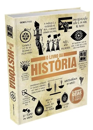 Capa do livro O Livro da História, de Vários autores