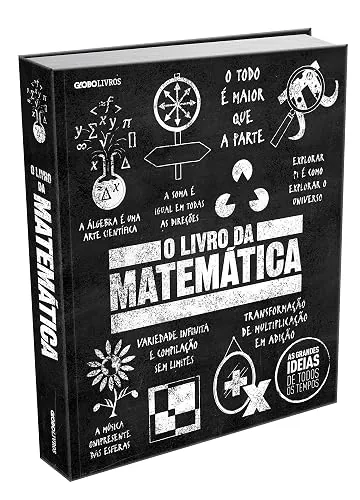 Capa do livro O Livro da Matemática, de Clifford A. Pickover