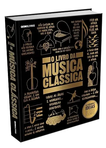 Capa do livro O Livro da Música Clássica, de Vários autores