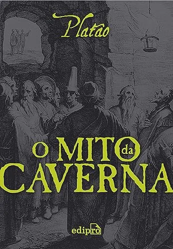 Capa do livro O Mito da Caverna, de Platão