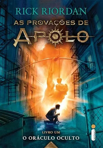 Capa do livro O Oráculo Oculto, de Rick Riordan
