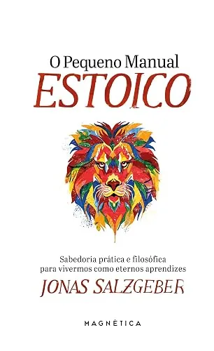 Capa do livro O Pequeno Manual Estoico, de Jonas Salzgeber