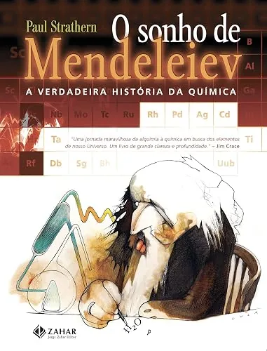 Capa do livro O Sonho de Mendeleiev, de Paul Strathern