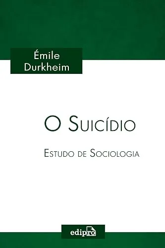 Capa do livro O Suicídio, de Émile Durkheim