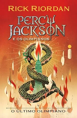 Capa do livro O Último Olimpiano, de Rick Riordan