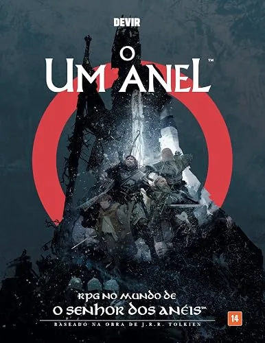 Capa do livro O Um Anel RPG, de Francesco Nepitello