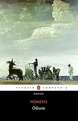Capa do livro Odisseia, de Homero