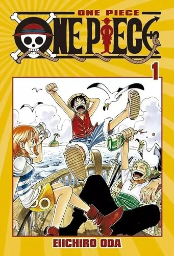 Capa do livro One Piece Vol. 1, de Eiichiro Oda