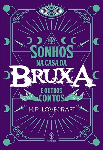 Capa do livro Os Sonhos na Casa da Bruxa e Outros Contos, de H. P. Lovecraft