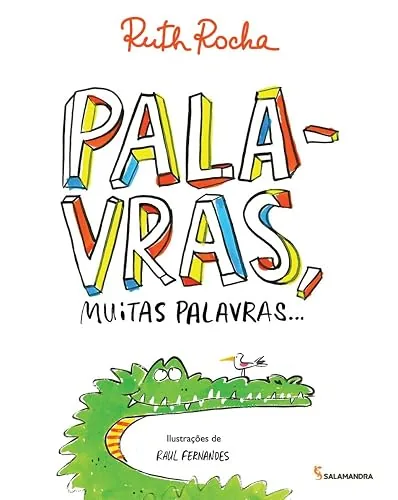 Capa do livro Palavras, Muitas Palavras, de Ruth Rocha