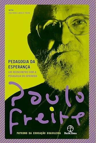Capa do livro Pedagogia da Esperança, de Paulo Freire