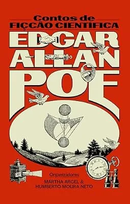 Capa do livro Edgar Allan Poe: Contos de Ficção Científica, de Edgar Allan Poe