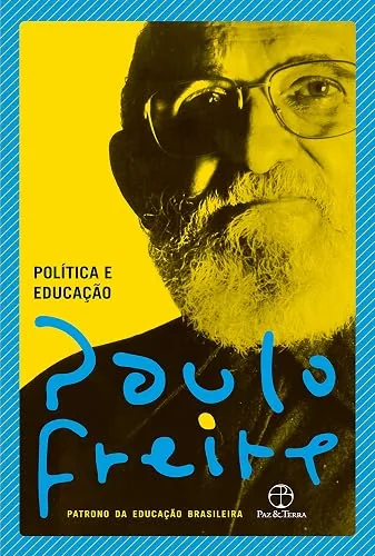 Capa do livro Política e Educação, de Paulo Freire