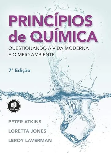Capa do livro Princípios de Química, de Peter Atkins, Loretta Jones e Leroy Laverman