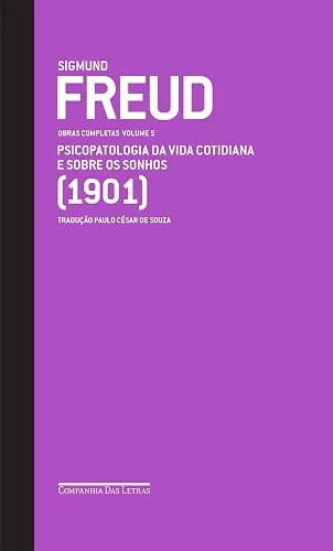 Capa do livro Psicopatologia da Vida Cotidiana, de Sigmund Freud