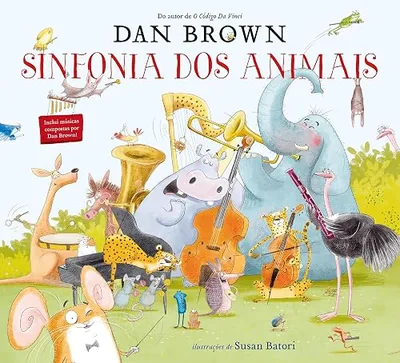 Capa do livro Sinfonia dos Animais, de Dan Brown