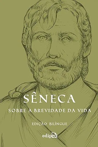 Capa do livro Sobre a Brevidade da Vida, de Sêneca