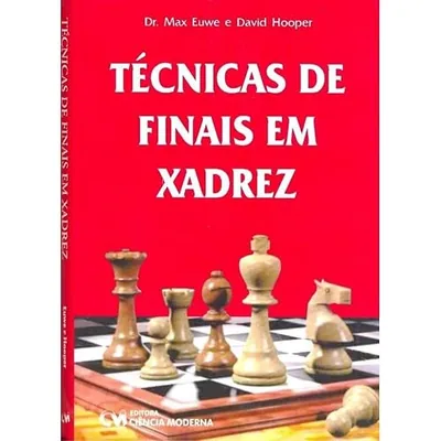 Capa do livro Técnicas de Finais em Xadrez, de Max Euwe e David Hooper